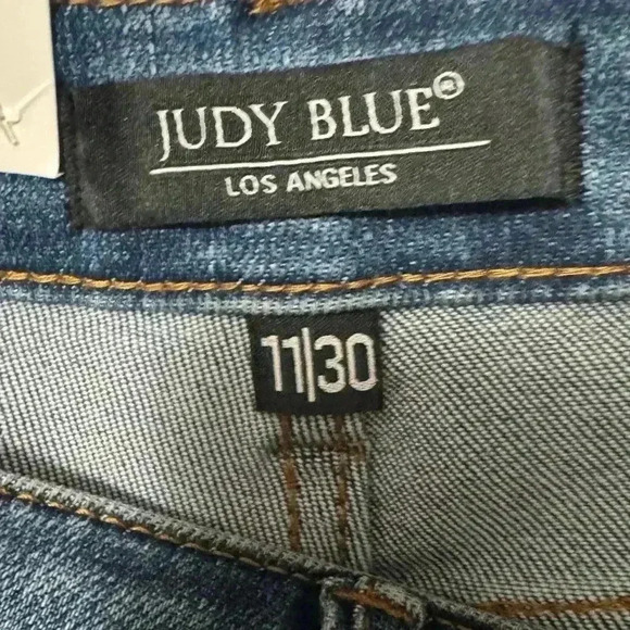 New Judy Blue 90’s Straight High Rise Jeans Size 30 - Picture 3 of 7